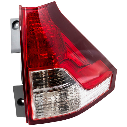 Brock Replacement Passengers Tail Light Lower Rear Right Lamp Compatible with 2012-2014 CR-V 33500T0AA01 HO2801183 166-60008R