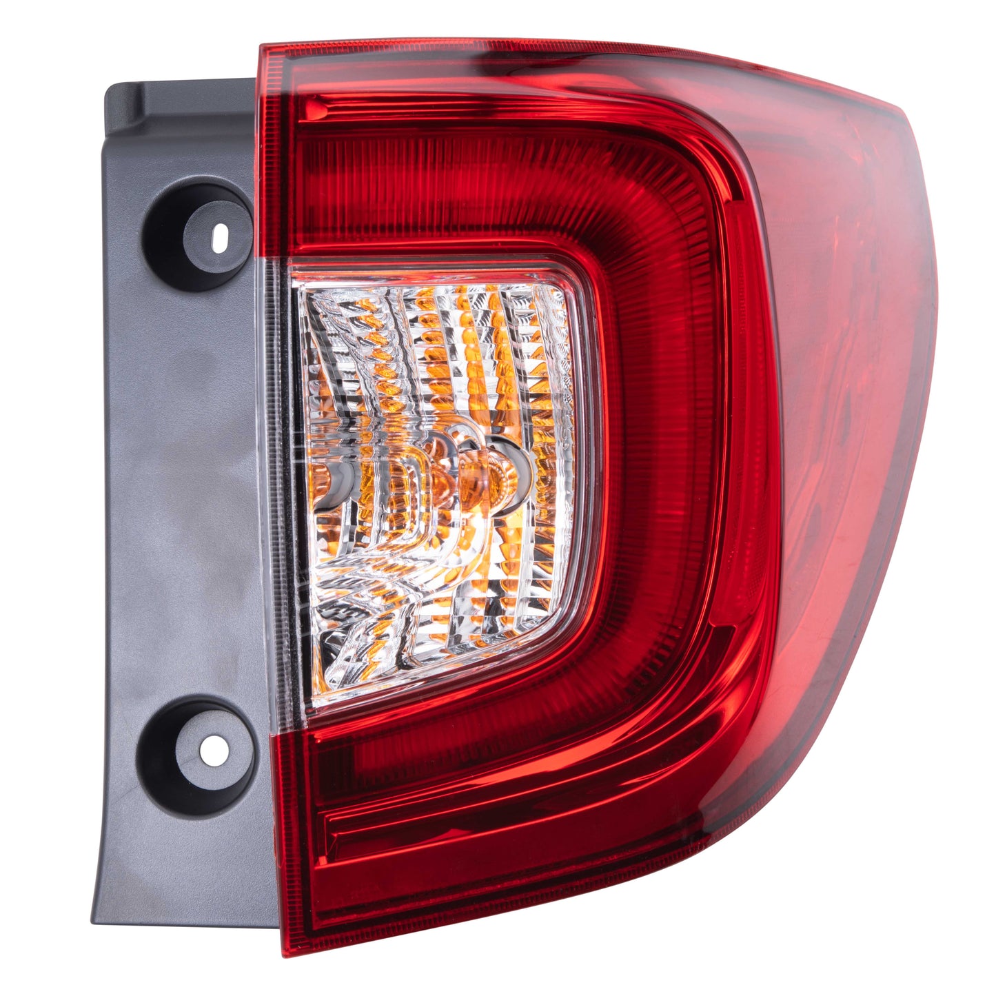 Brock 7222-0064LR Driver Left Passenger Right Combination Tail Light Assembly Set Compatible with 2019-2021 Honda Passport.