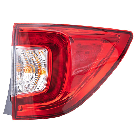 Brock 7222-0064R Passenger Side Right Combination Tail Light Assembly Compatible with 2019-2021 Honda Passport