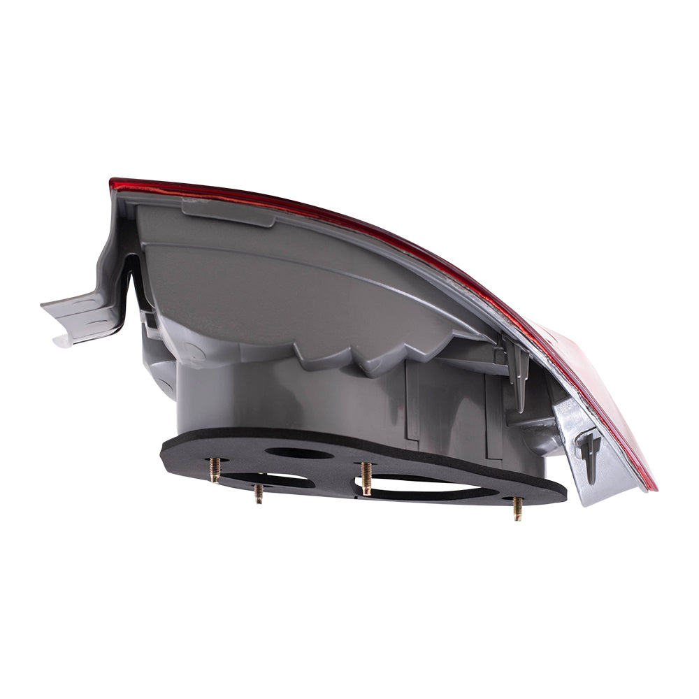 Brock Replacement Drivers Taillight Tail Lamp Quarter Panel Mounted Lens Compatible with 09-11 Civic 33551SNAA51