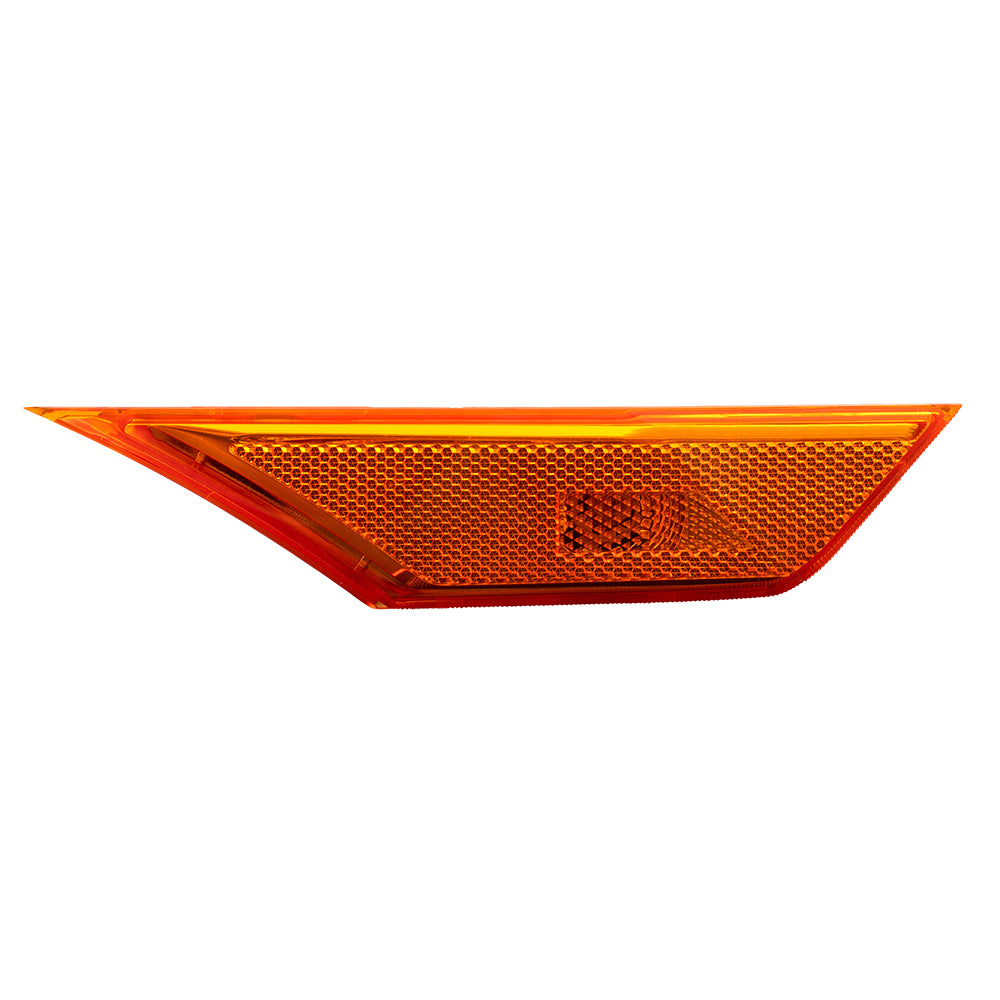 Brock Replacement Set Side Marker Lights Compatible with 2016-2020 Civic