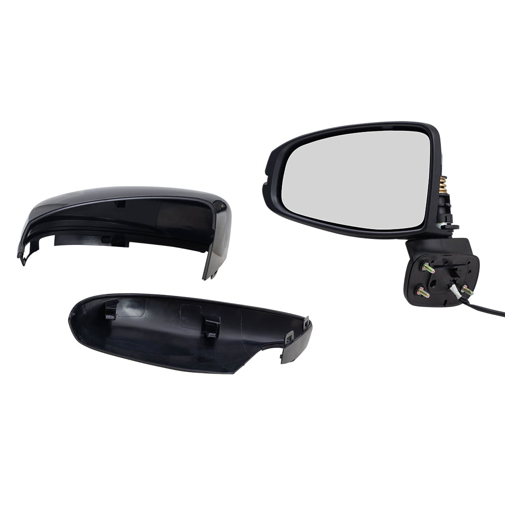 Brock Replacement Driver Power Side Mirror Compatible with 2015-2019 Fit