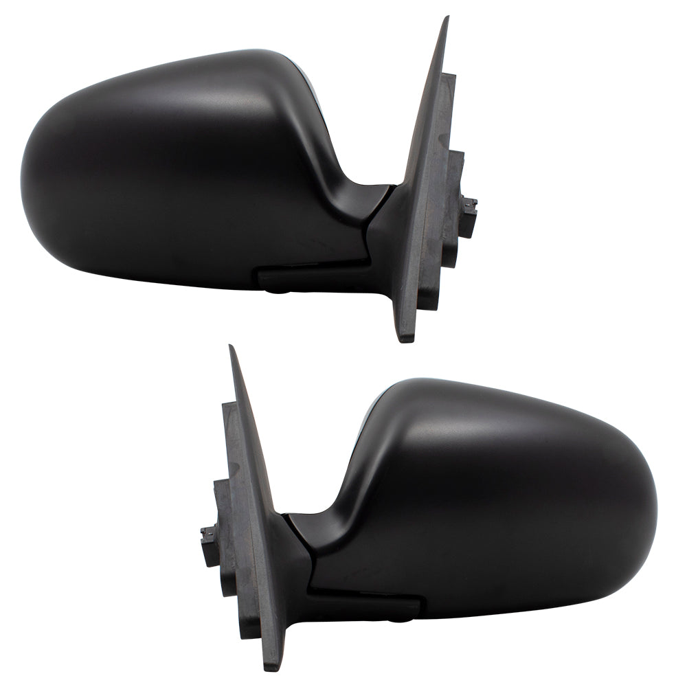 Brock Replacement Driver and Passenger Power Side View Mirrors Compatible with 1990-1993 Accord 76250SM1C26ZC 76200SM4C22ZC