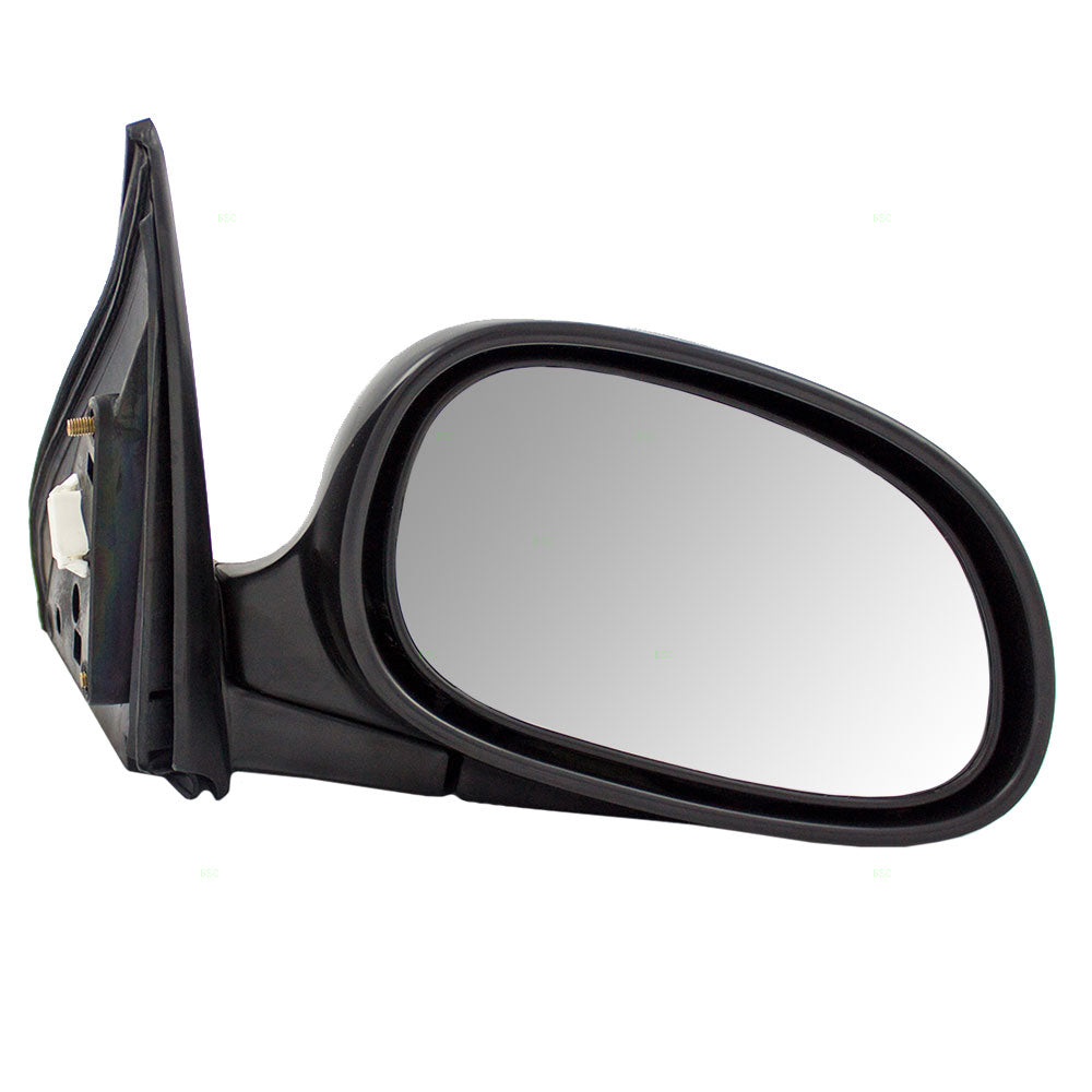 Brock Replacement Passengers Power Side View Mirror Ready-to-Paint Compatible with 92-95 Civic Coupe Hatchback 76200SR0A26ZB