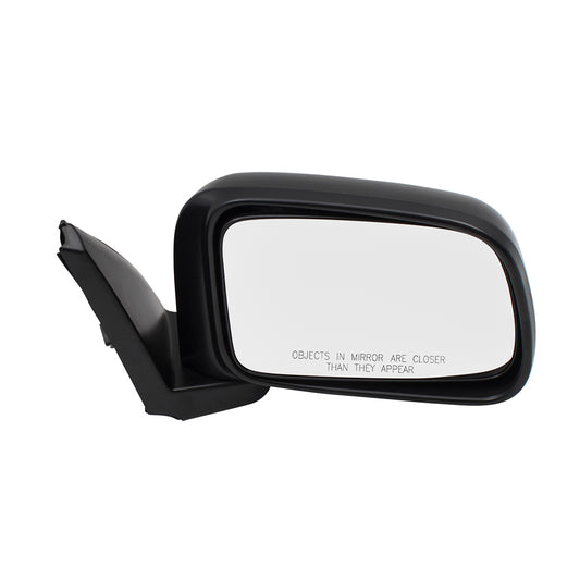 Brock Replacement Passengers Power Side View Mirror Compatible with 1997-2001 CR-V SUV 76200-S10-A01