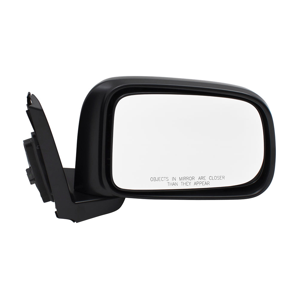 Brock Replacement Passengers Power Side View Mirror Compatible with 1997-2001 CR-V SUV 76200-S10-A01