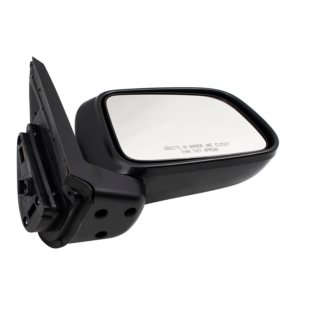 Brock Replacement Passengers Power Side View Mirror Compatible with 1997-2001 CR-V SUV 76200-S10-A01