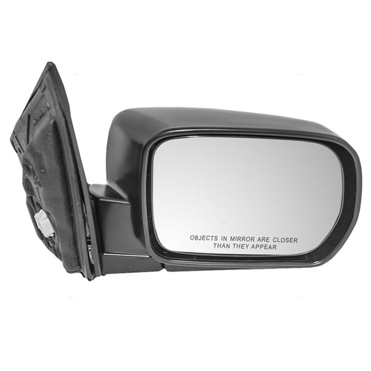 Brock Replacement Passengers Power Side View Mirror Compatible with 2003-2008 Pilot SUV 76200-S9V-A01