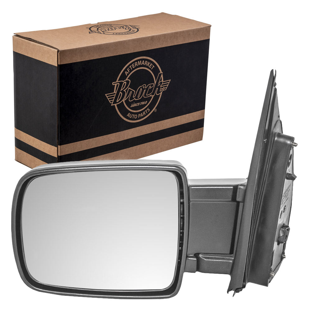 Brock Replacement Drivers Power Side View Mirror Compatible with 2003-2011 Element SUV 76250-SCV-A01ZA