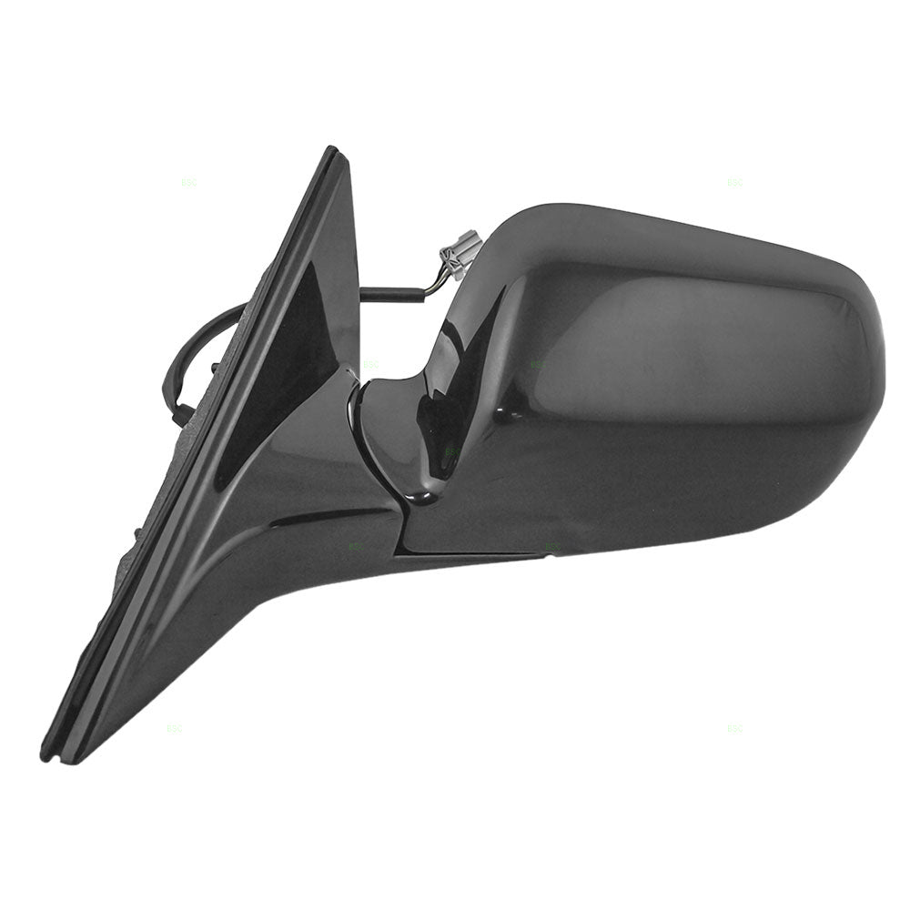 Brock Replacement Drivers Power Side View Mirror Heated Ready-to-Paint Compatible with 1999-2001 TL 76250-S0K-A11ZK