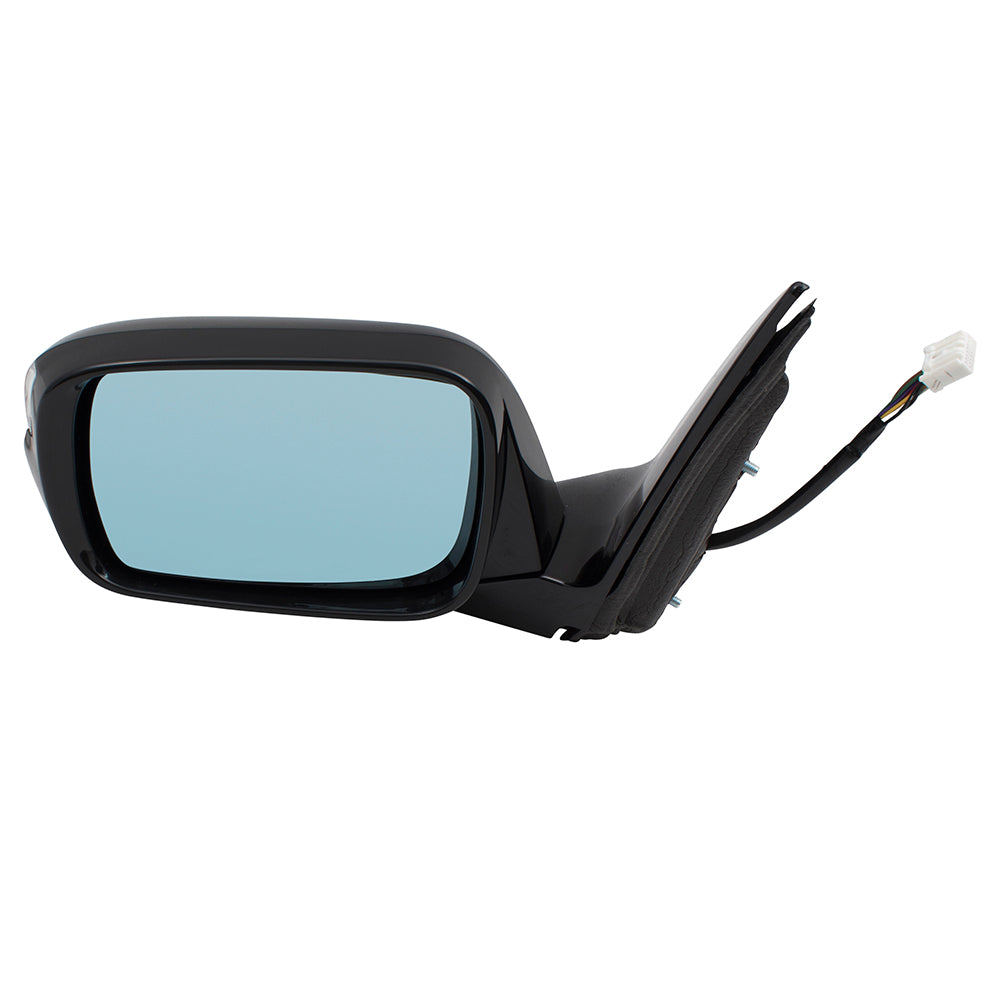 Brock Replacement Drivers Power Side View Mirror Heated Memory & Signal Compatible with 2007-2009 MDX SUV 76250-STX-A04ZG