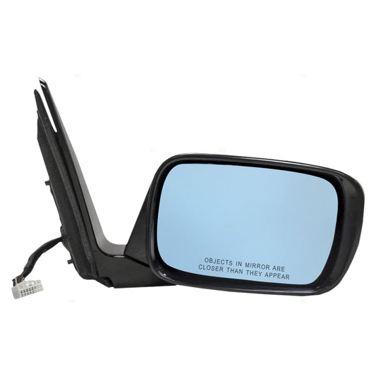 Brock Replacement Passengers Power Side View Mirror Heated Memory & Signal Compatible with 2010-2013 MDX SUV 76200-STX-A12ZC