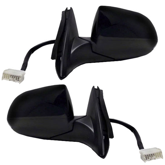 Brock Replacement Driver and Passenger Power Side View Mirrors Heated Signal Compatible with 2009-2014 TSX 76250-TL0-315ZD 76200-TL0-315ZD