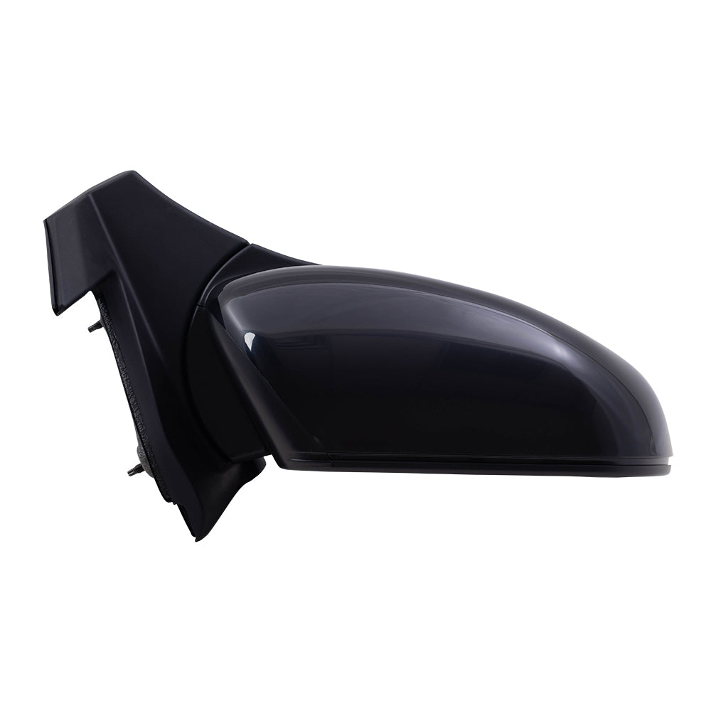 Brock Aftermarket Replacement Driver Left Passenger Right Power Door Mirror Assembly Paint To Match Black Manual Folding With Heat-Signal Without Memory-Auto Dimming-Side View Camera