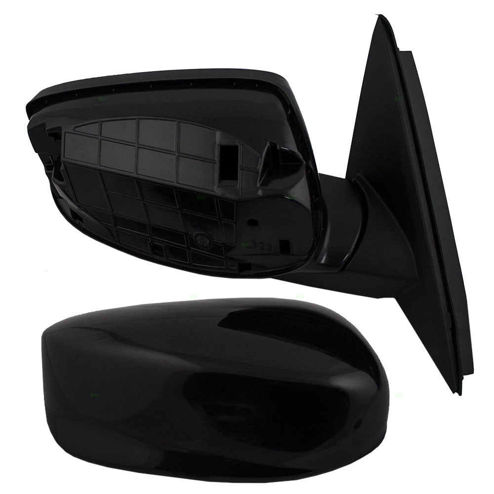 Brock Replacement Passengers Power Side View Mirror Heated Compatible with 2008-2012 Accord Sedan 76208-TA5-A11