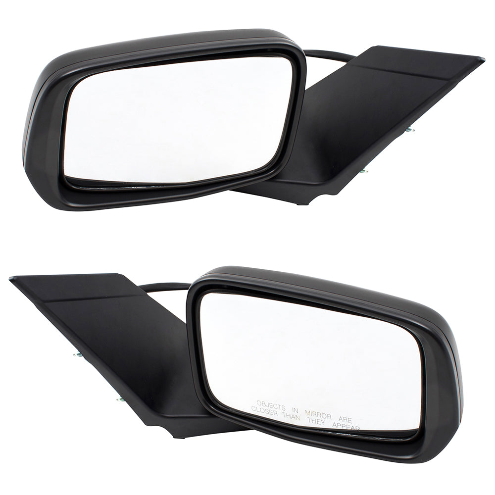 Brock Replacement Pair Set Power Side View Mirrors Heated Signal Compatible with 11-15 CR-Z 76250SZT306 76200SZT306