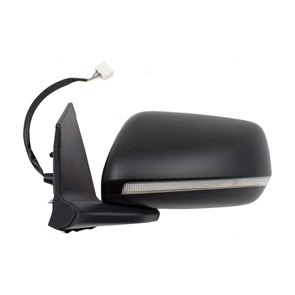 Brock Replacement Pair Set Power Side View Mirrors Heated Signal Compatible with 11-15 CR-Z 76250SZT306 76200SZT306