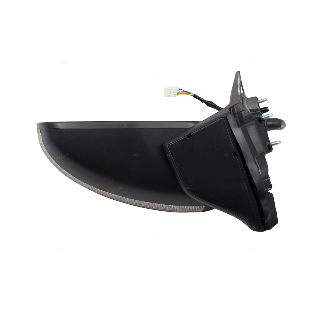 Brock Replacement Pair Set Power Side View Mirrors Heated Signal Compatible with 11-15 CR-Z 76250SZT306 76200SZT306