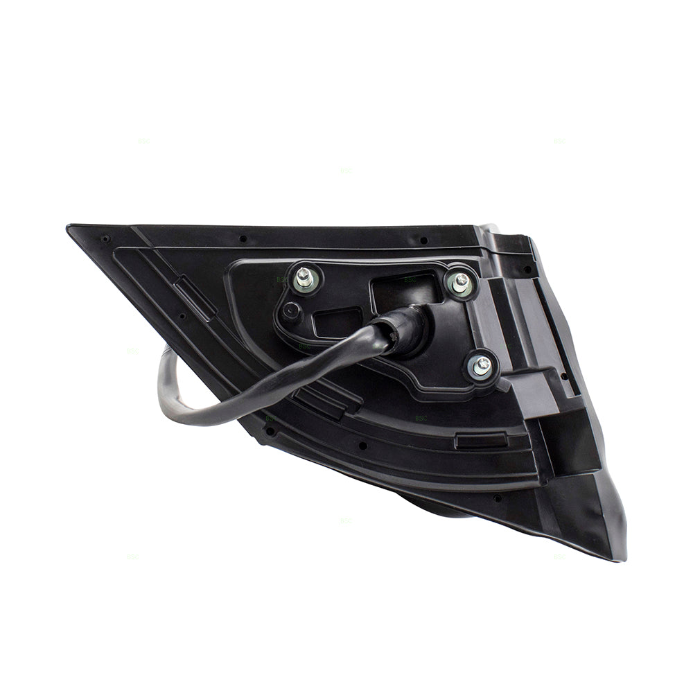 Brock Replacement Passengers Power Side View Mirror Heated Signal Right Compatible with 11-15 CR-Z 76200SZT306