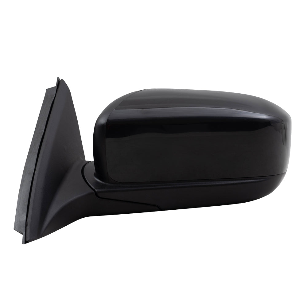 Brock Replacement Drivers Power Side View Mirror Heated w/ Black Cover Compatible with 03-07 Accord Sedan 76250SDAA23ZA