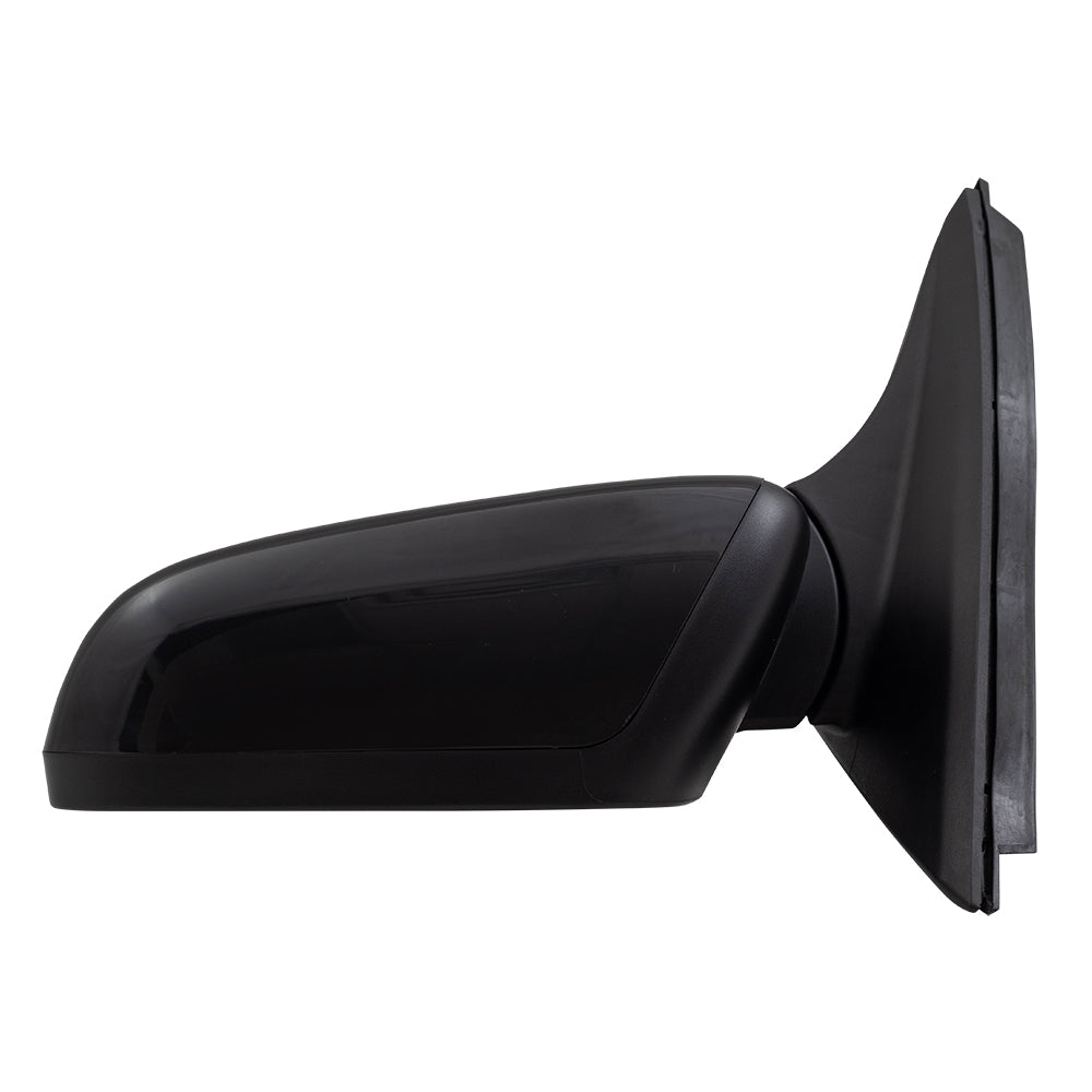 Brock Replacement Drivers Power Side View Mirror Heated w/ Black Cover Compatible with 03-07 Accord Sedan 76250SDAA23ZA