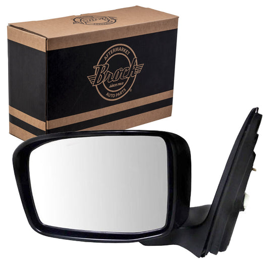 Brock Replacement Drivers Power Side View Mirror Heated Compatible with 2005-2010 Odyssey Van 76250-SHJ-A43ZC