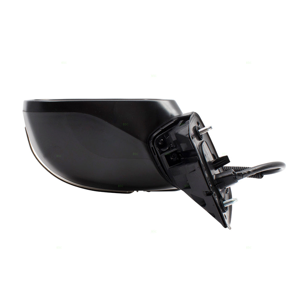 Brock Replacement Pair Set Power Side View Mirrors w/ Signal Compatible with 12-13 Civic Hybrid 76258TR2305 76208TR2305