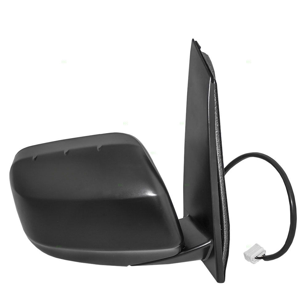 Brock Replacement Passengers Power Side View Mirror Heated Compatible with Odyssey Van 76200-TK8-A11ZA