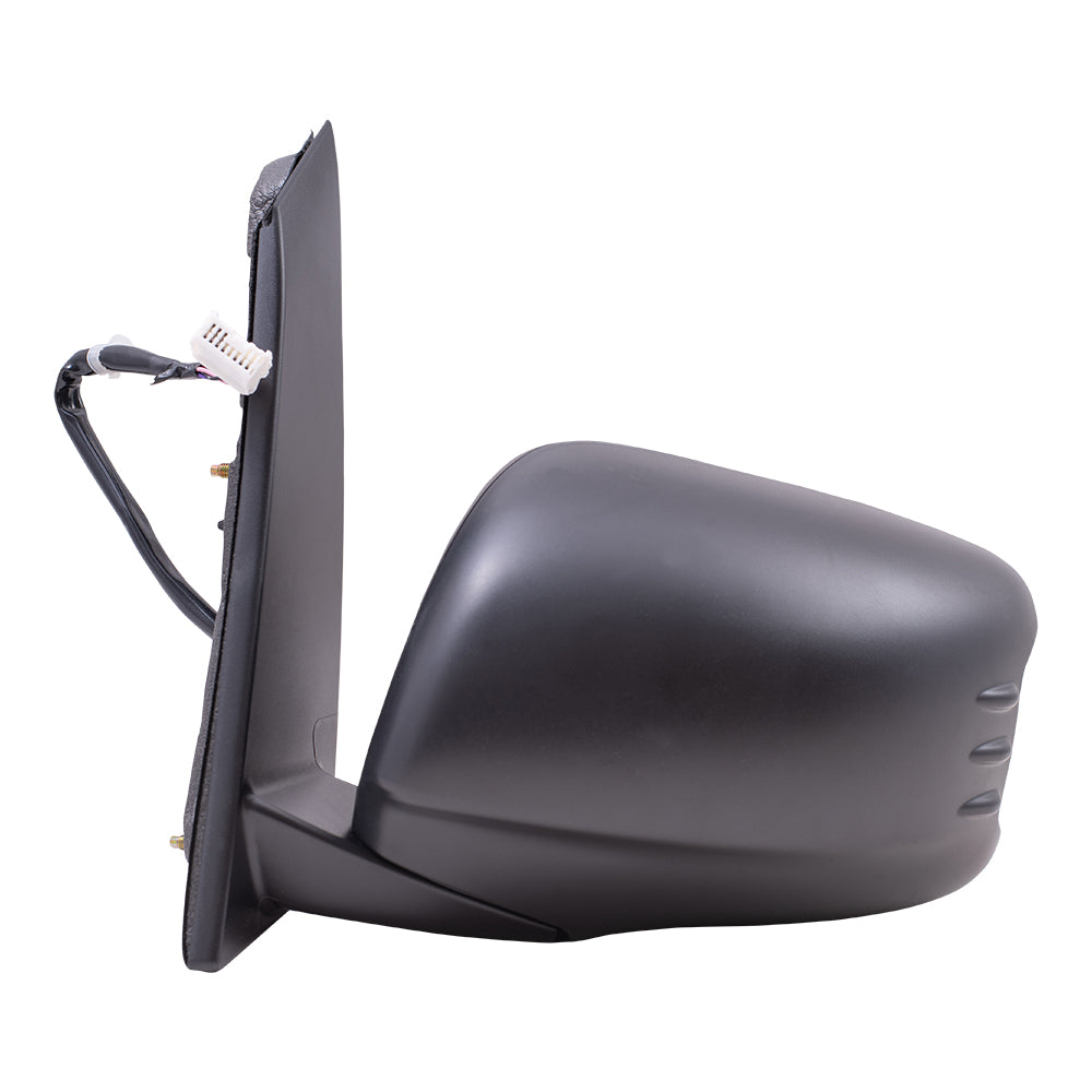 Brock Replacement Drivers Power Side View Mirror Heated Memory Signal Compatible with Odyssey Van 76250-TK8-A31ZA