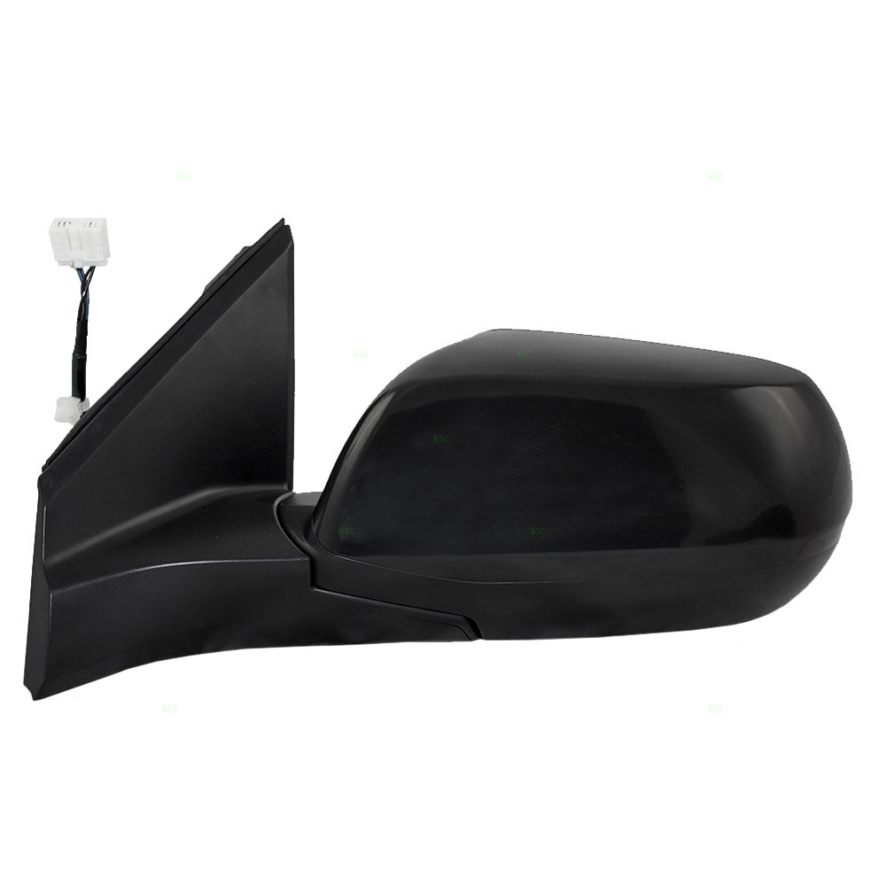 Brock Replacement Drivers Power Side View Mirror Heated Compatible with 12-16 CR-V 76258-T0A-A21