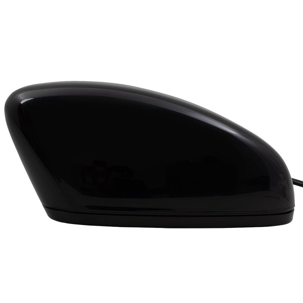 Brock Aftermarket Replacement Driver Left Passenger Right Power Door Mirror Assembly Paint To Match Black Manual Folding With Heat-Signal Without Memory-Auto Dimming-Side View Camera