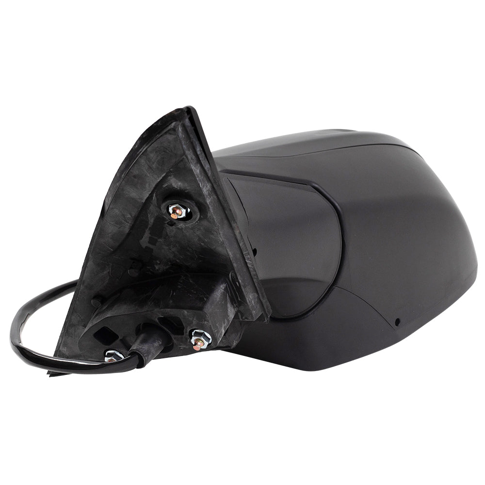 Brock Replacement Drivers Power Side View Mirror Heated w/ Signal Aspherical Glass Compatible with 16-18 HR-V 76258T7W309