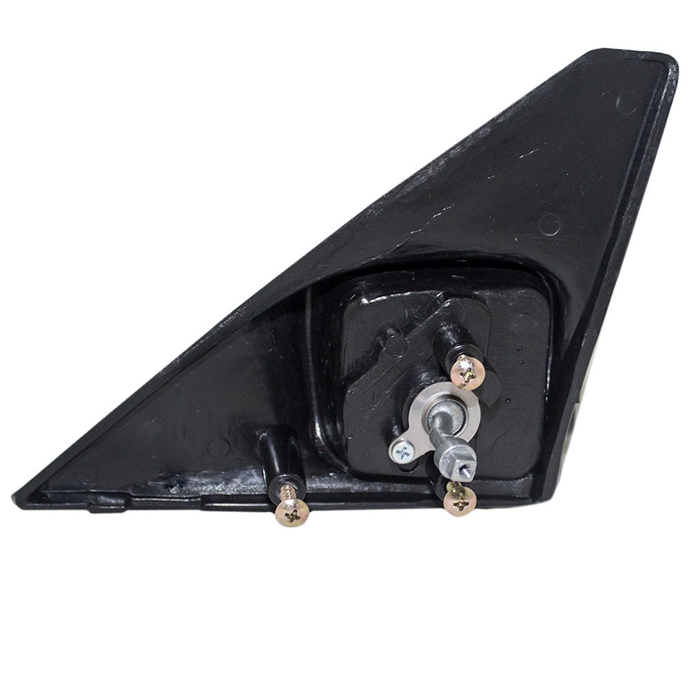 Brock Replacement Passengers Manual Remote Side View Mirror Compatible with 1988-1991 Civic Hatchback 76200SH3A01