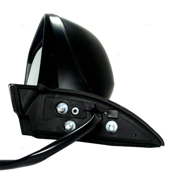 Brock Replacement Drivers Power Side View Mirror Ready-to-Paint Compatible with Fit 76258-TK6-305