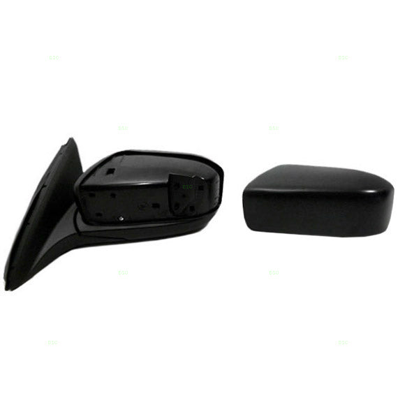 Brock Replacement Drivers Power Side View Mirror Ready-to-Paint Compatible with 2003-2007 Accord Sedan 76250SDAA13ZA