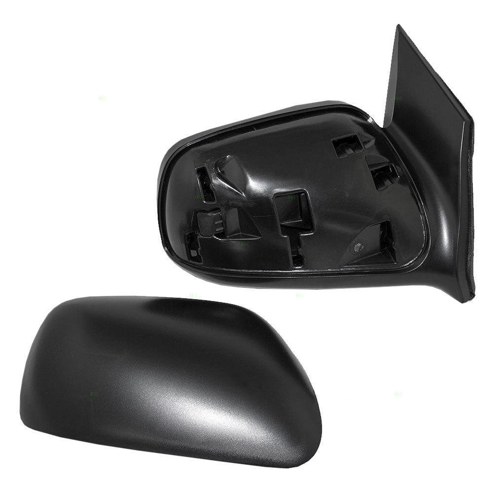 Brock Replacement Passengers Power Side View Mirror Ready-to-Paint Compatible with 2006-2011 Civic Coupe 76200-SVA-A11ZD