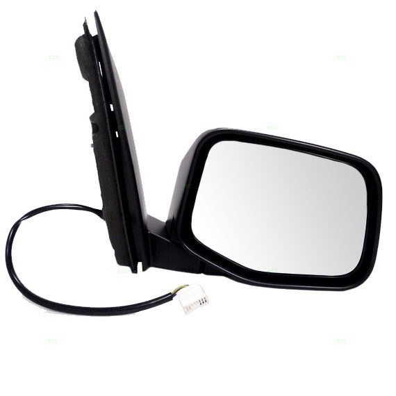 Brock Replacement Passengers Power Side View Mirror Textured Compatible with 2011-2013 Odyssey Van 76200-TK8-A01