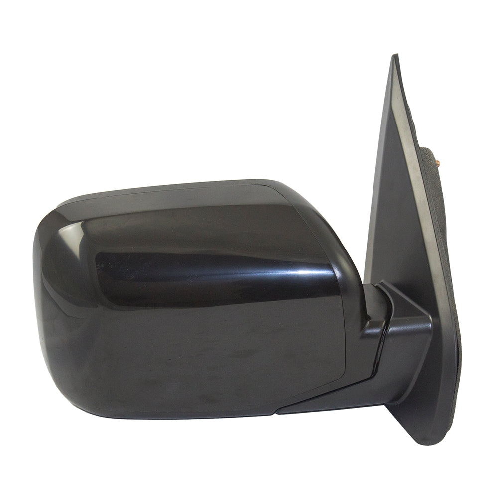 Brock Replacement Passengers Power Side View Mirror Compatible with Pilot SUV 76208-SZA-A01ZA