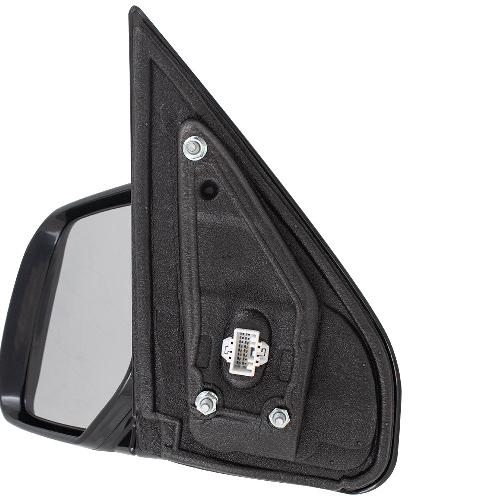 Brock Replacement Drivers Power Side View Mirror Left Signal Memory without Heat Compatible with 09-15 Pilot 76250-SZA-A52ZD 76250SZAA52ZD