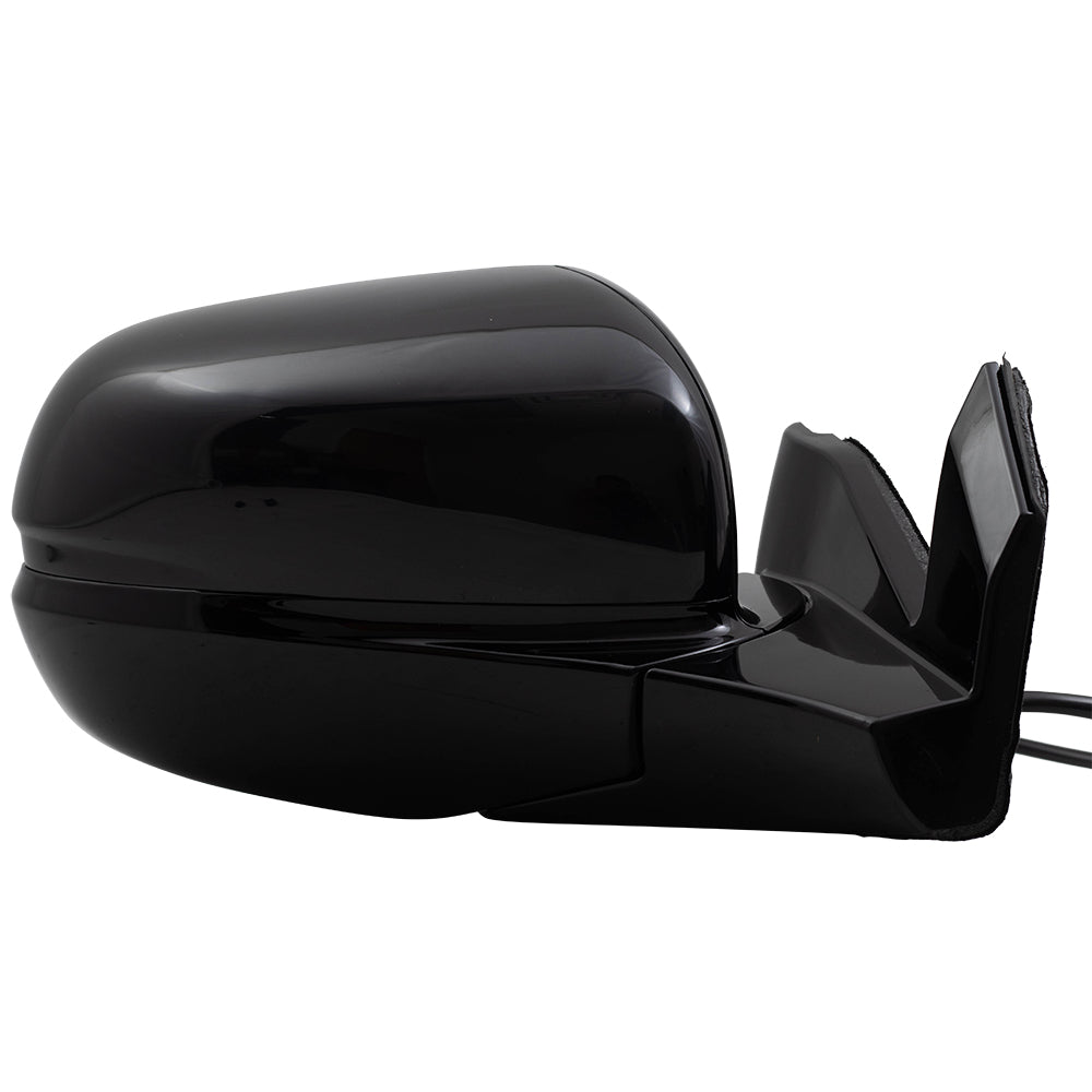 Brock Aftermarket Replacement Driver Left Passenger Right Power Door Mirror Assembly Paint To Match Black Manual Folding Without Heat-Signal-Memory-Auto Dimming-Side View Camera Set