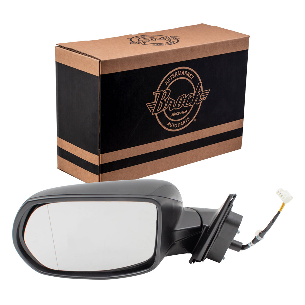 Brock 7336-6100L Power Door Mirror Compatible With 16-22 Honda HR-V LX