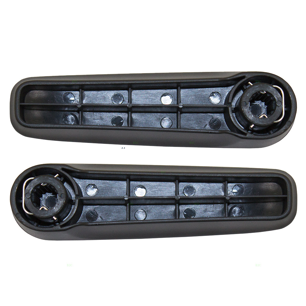 Brock Replacement Pair Set Rear Inside Inner Interior Door Handles Compatible with Odyssey 72620-S0X-A02ZA