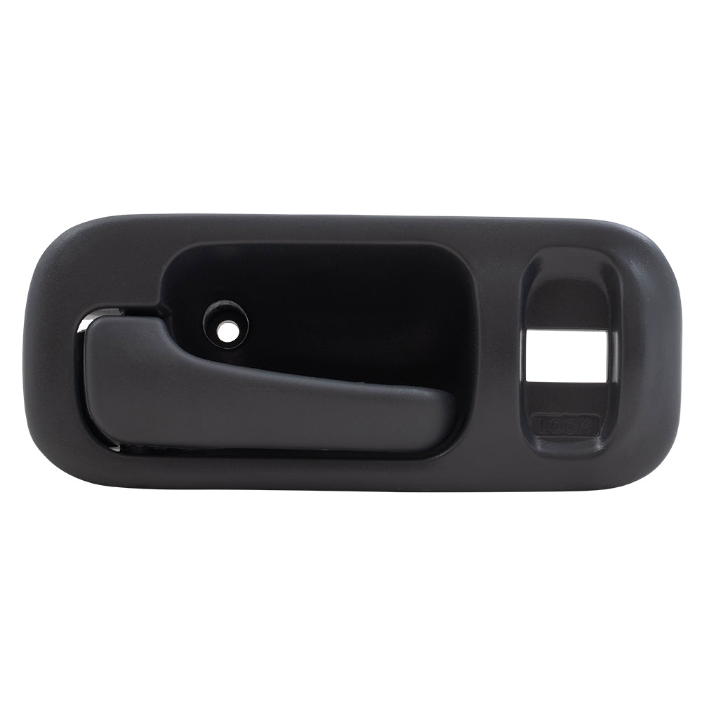 Brock Replacement Drivers Front Inside Interior Door Handle Gray Compatible with 1997-2001 CR-V 72164-S10-A01ZA