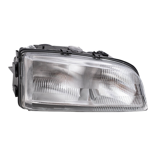 Brock Replacement Passengers Headlight Headlamp Compatible with C70 S70 V70 Series 86284031