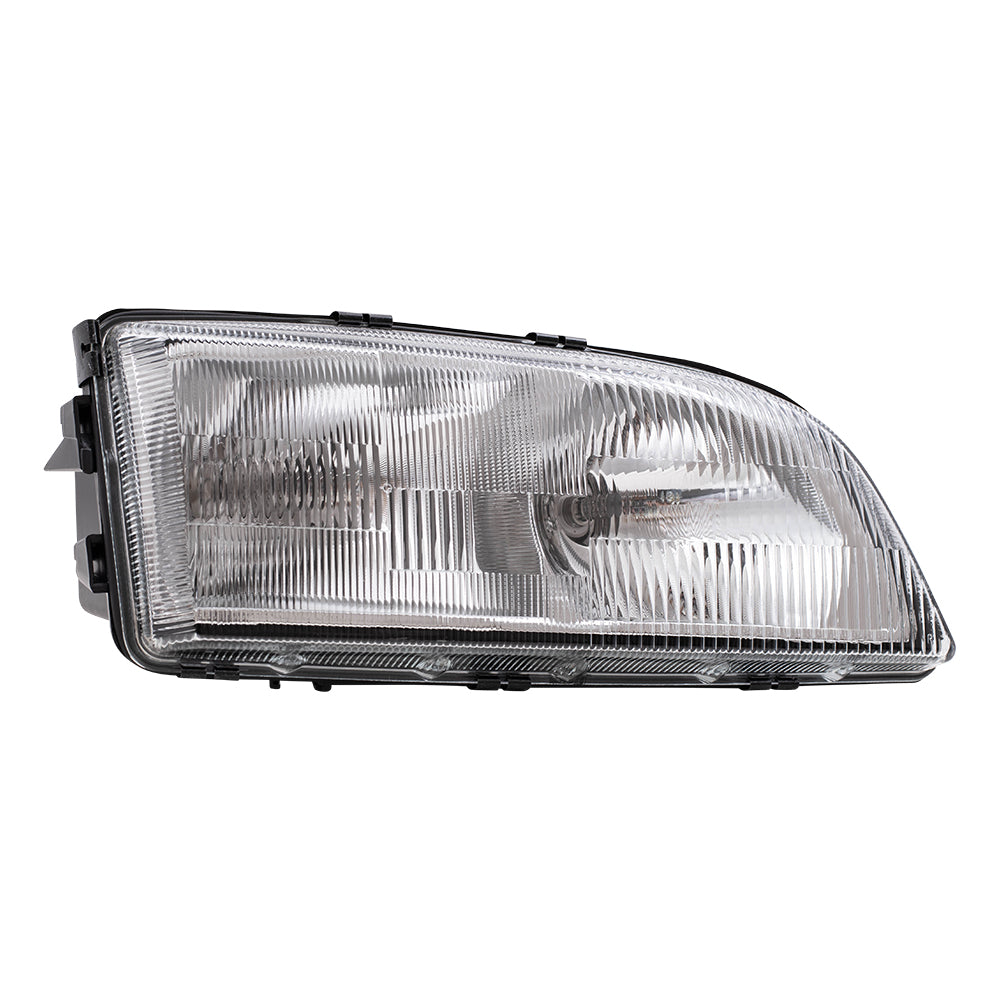 Brock Replacement Passengers Headlight Headlamp Compatible with C70 S70 V70 Series 86284031