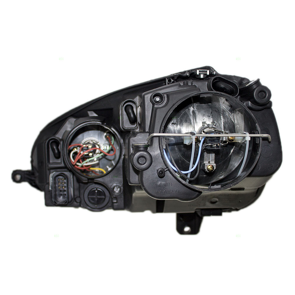 Brock Replacement Passenger Side Halogen Combination Headlight Assembly Comaptible with 2005 A4 Sedan 2006-2010 A5 Sedan 2009 A5 Wagon 06-09 Rabbit 06-09 GTI 1K6941006S