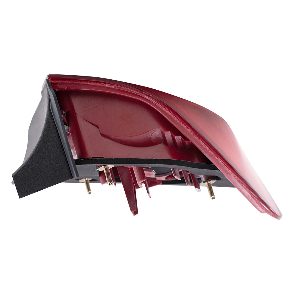 Brock Replacement Drivers Taillight Quarter Panel Mounted Tail Lamp Compatible with 2006-2008 3 Series Sedan 63217161955