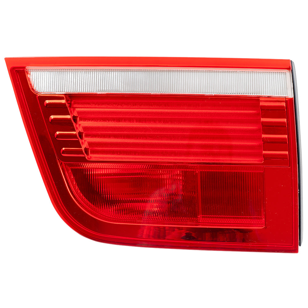 Brock Replacement Tail Light Compatible with 2007-2010 X5 Passenger Lid Mounted Tail Lamp 63217295340 63 21 7 295 340