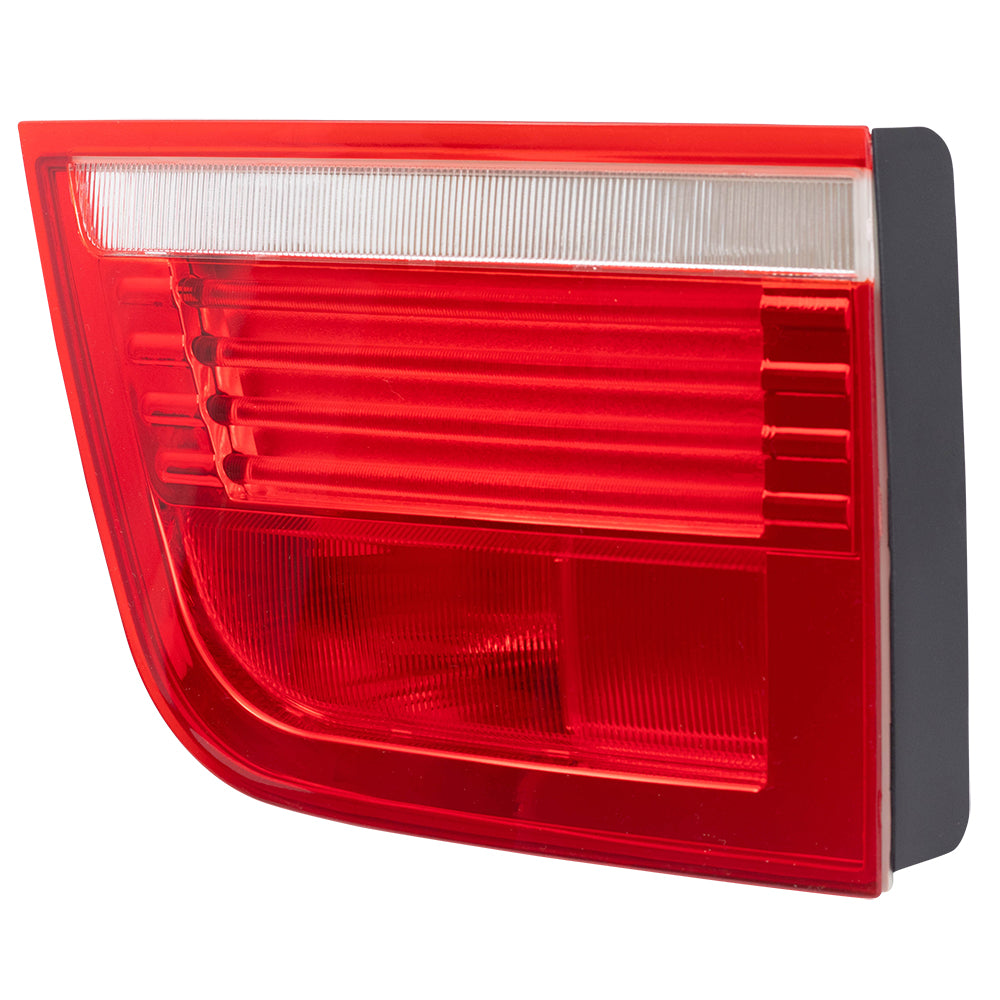 Brock Replacement Tail Light Compatible with 2007-2010 X5 Passenger Lid Mounted Tail Lamp 63217295340 63 21 7 295 340