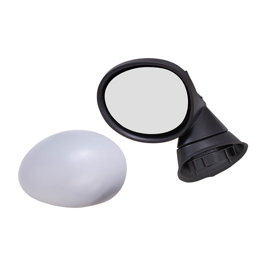 Brock Replacement Driver Side Power Mirror Assembly w/ Heat Memory Compatible with 17-19 Countryman